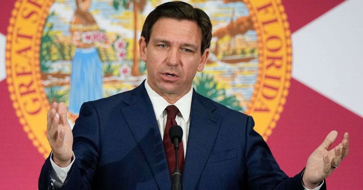 image for DeSantis' Florida Redistricting Map Is Unconstitutional And Must Be Redrawn: Judge