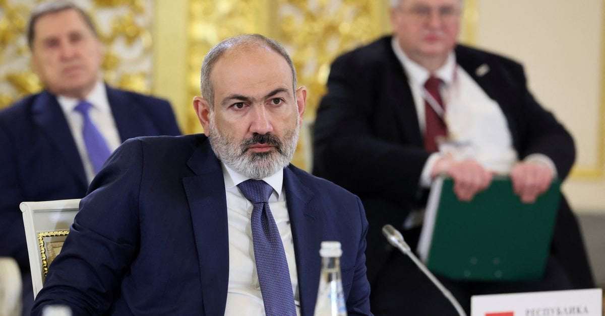 image for Armenian PM says depending solely on Russia for security was 'strategic mistake'