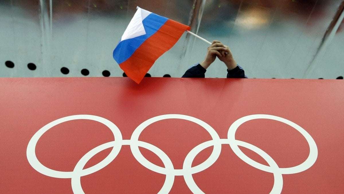 image for 'Russian Flag Cannot Be At Paris Olympics,' Macron Says