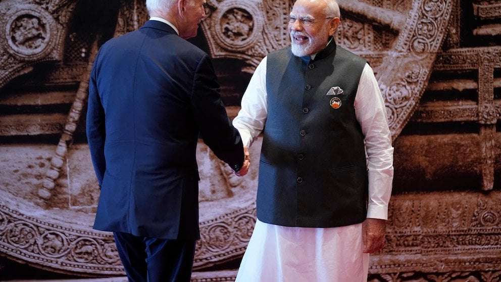 image for Biden, Modi and G20 allies unveil rail and shipping project linking India to Middle East and Europe