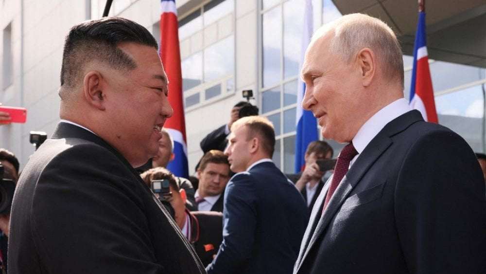 image for 'We will fight imperialism together', North Korea's Kim tells Vladimir Putin