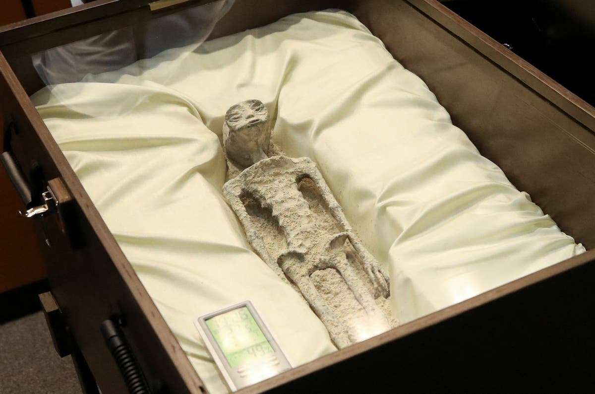 image for ‘Alien corpses’ shown to Congress as UFO expert forced to testify under oath