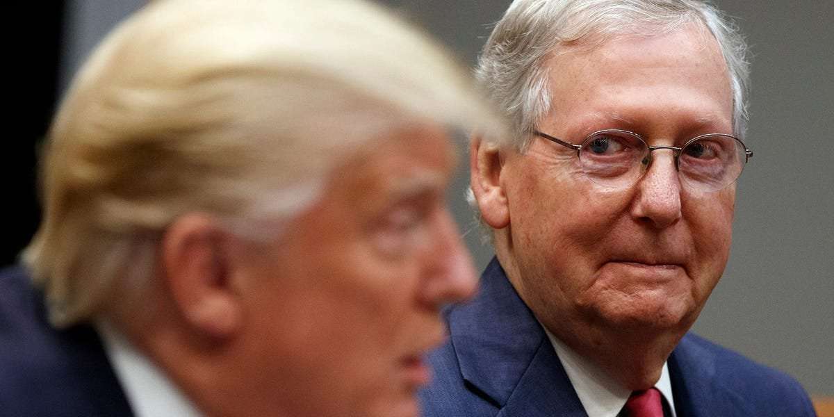 image for Mitch McConnell told Mitt Romney that Trump is an 'idiot' who 'doesn't think when he says things:' book