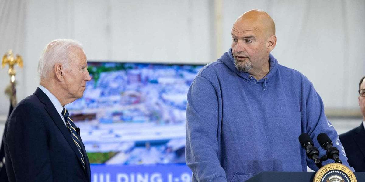 image for John Fetterman says he'll 'never understand' progressives who refuse to support Joe Biden
