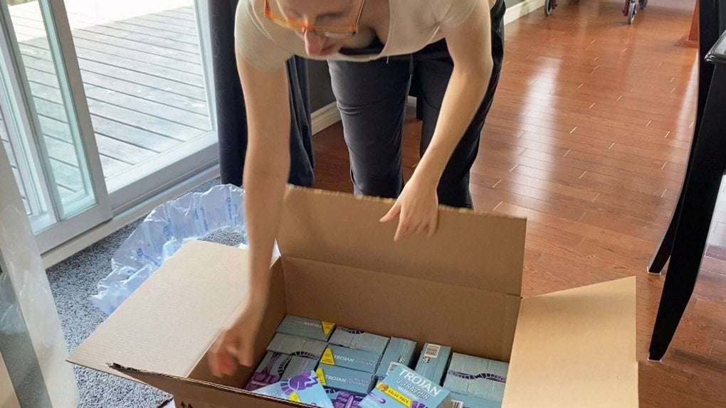 image for Ontario woman has 'no idea' why 1,000 condoms were shipped to her house