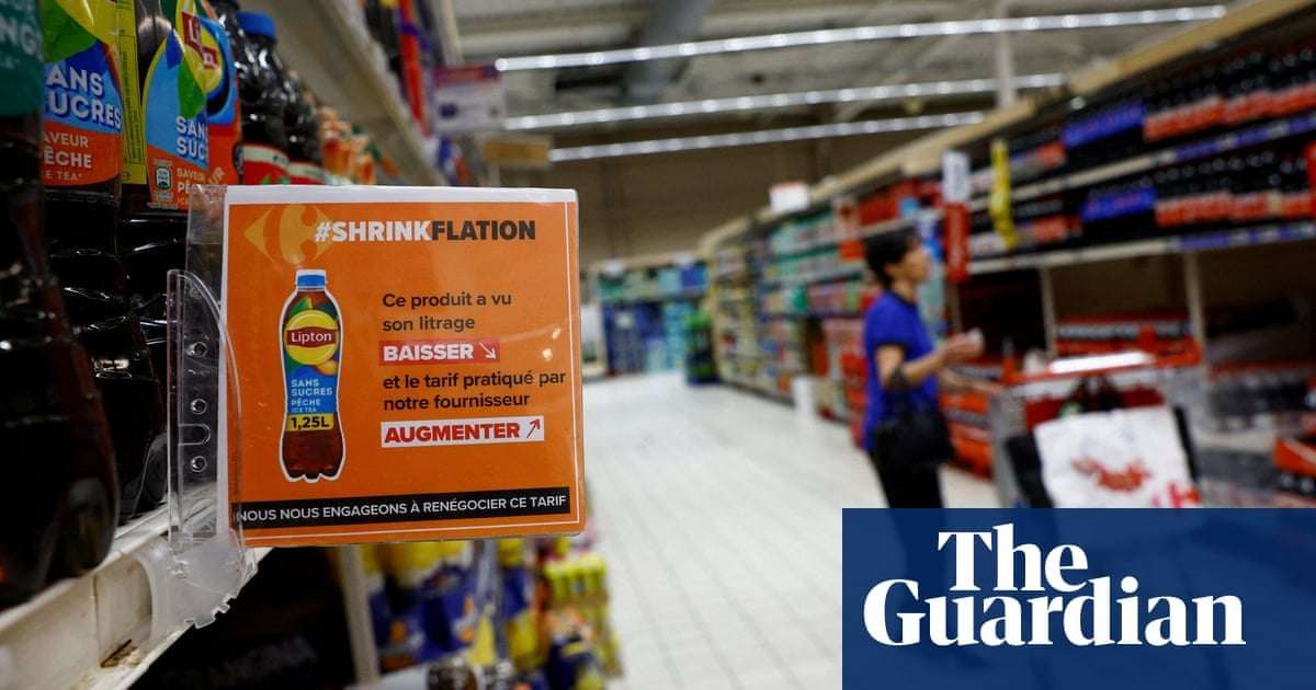 image for Carrefour puts ‘shrinkflation’ price warnings on food to shame brands