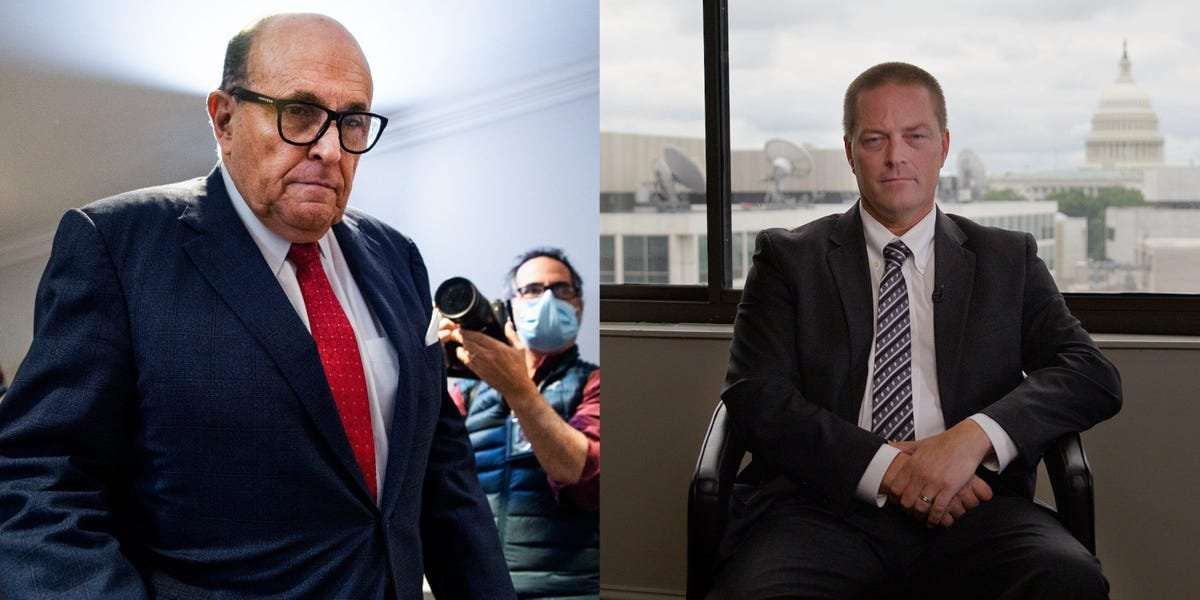 image for Rudy Giuliani 'may have been compromised' by the Kremlin, and FBI leaders didn't care, alleges special agent Johnathan Buma
