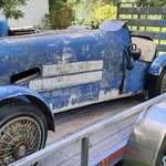 image for Renovating a house & found this 1964 Bugatti Type 35 stashed in the weeds!