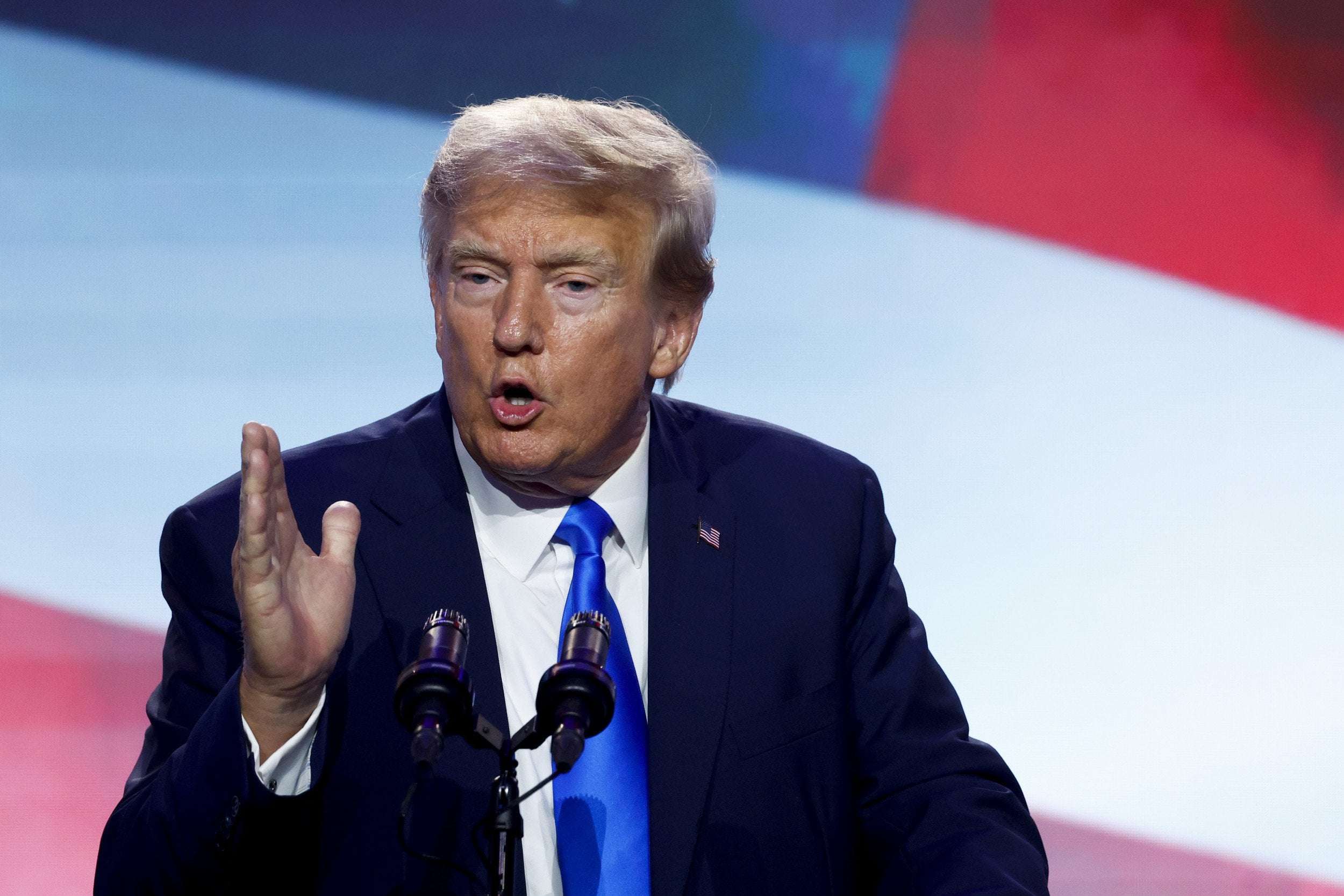 image for Trump Mocked for Saying 'Impaired' Joe Biden Leading US Into 'World War II'