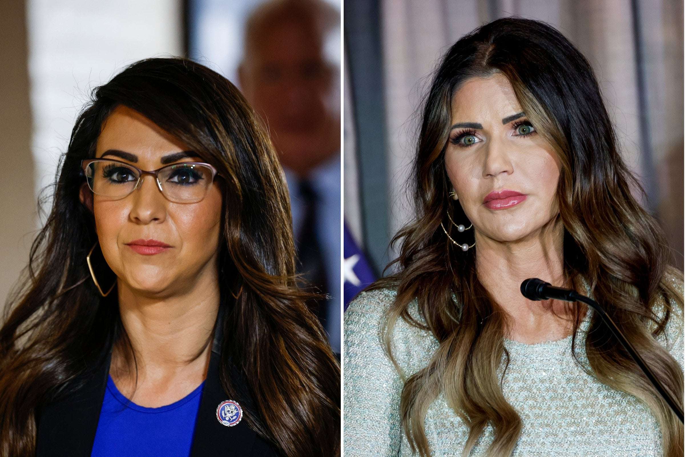 image for Outraged Conservatives Think Lauren Boebert, Kristi Noem Crossed the Line