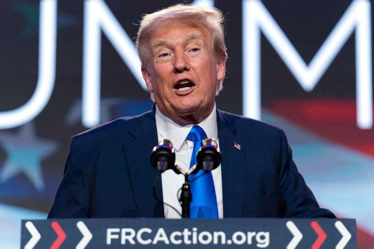 image for Trump serves up chaotic ‘word salad’ about Biden sparking ‘World War II’ and running against Obama