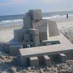 image for Sandcastle with extremely clean lines.