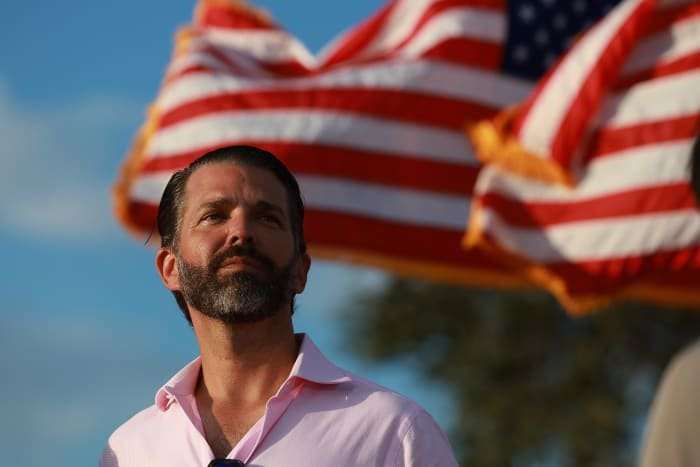 image for Donald Trump Jr.’s X account apparently hacked, announces father’s death