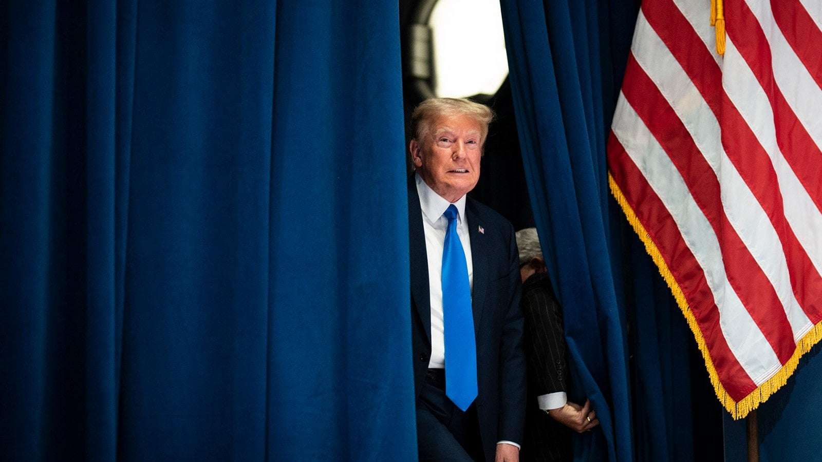 image for Trump Privately Frets He Could Be Headed to Prison