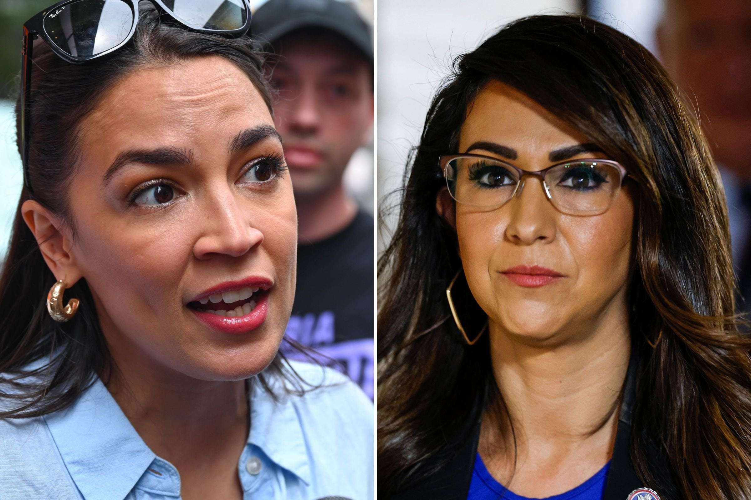 image for AOC Responds to Lauren Boebert's 'Sexually Lewd' Theater 'Show'