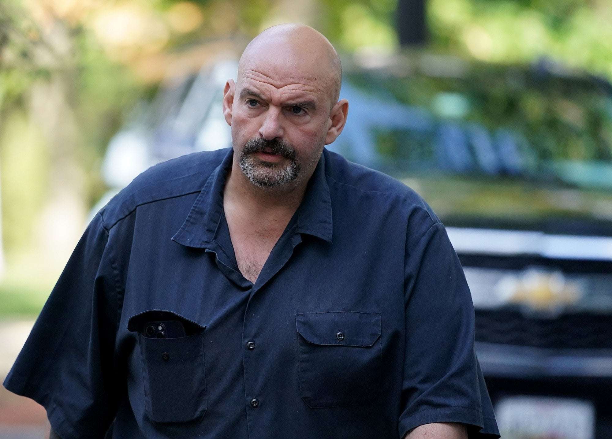 image for John Fetterman Becomes First Senator to Call for Menendez Resignation