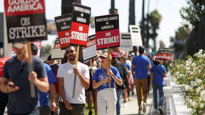 image for WGA strike: Hollywood writers union and studios reach tentative deal, potentially ending a monthslong strike