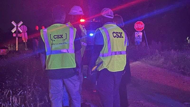 image for 6 dead in Florida after train hits SUV, smashing it 'like a soft drink can,' sheriff says