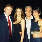 image for Convicted Pedophile Jeffrey Epstein, Donald Trump & Melania Knauss (Palm Beach Florida Feb12th 2000)