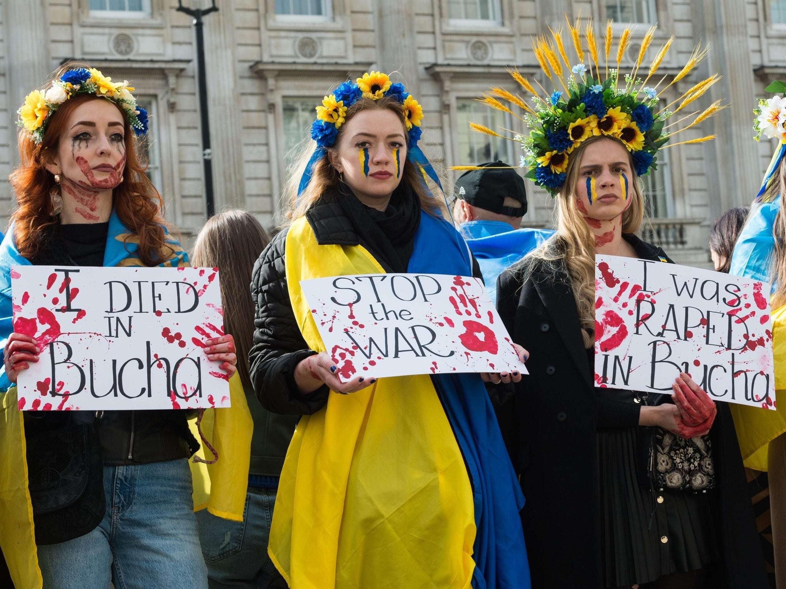 image for Russian troops raped women as old as 83 while their families were forced to listen
