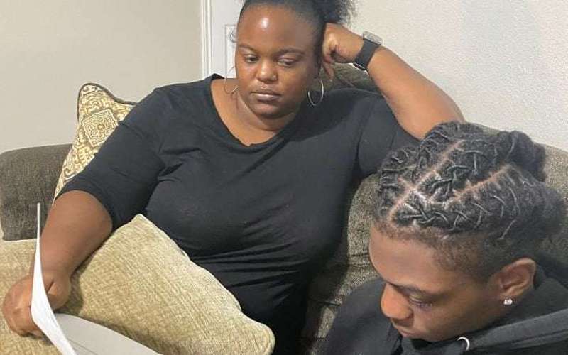 image for Texas teen Darryl George was suspended for weeks over his loc hairstyle. Now, his family has filed a federal civil rights lawsuit