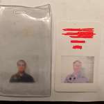 image for An ID protector leached away my old badge photo