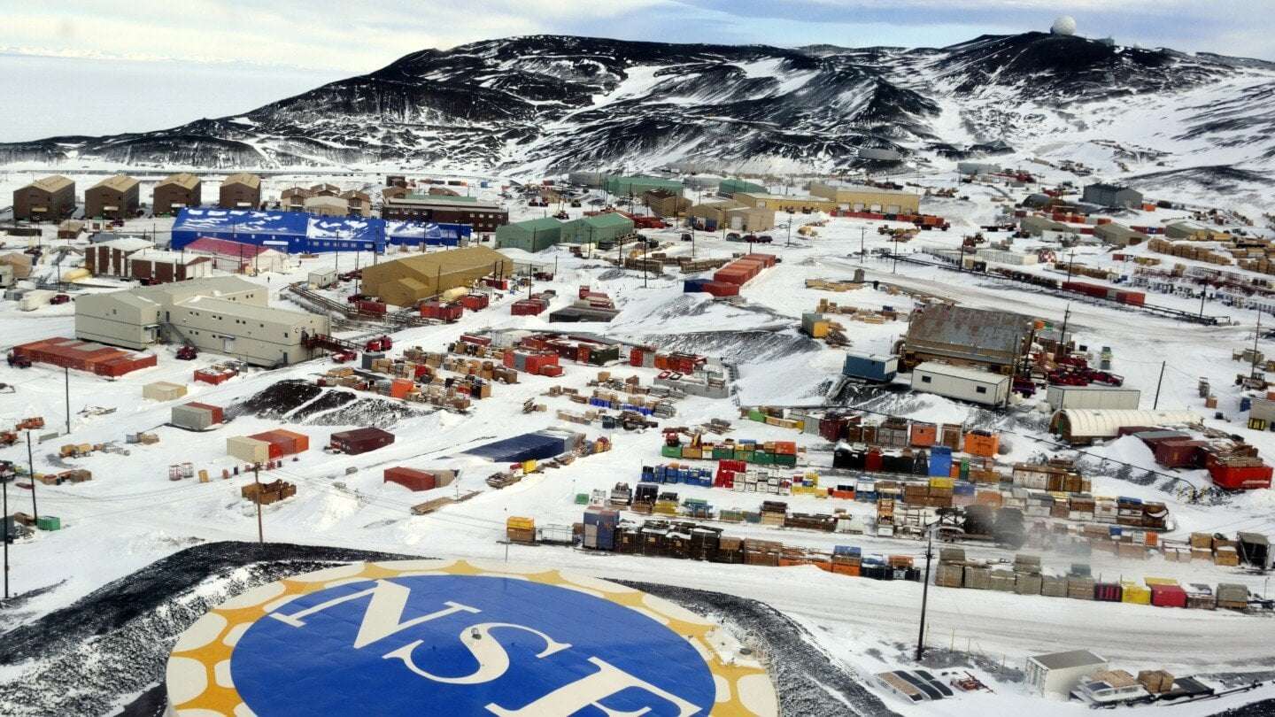 image for At US Antarctic base hit by harassment claims, workers are banned from buying alcohol at bars