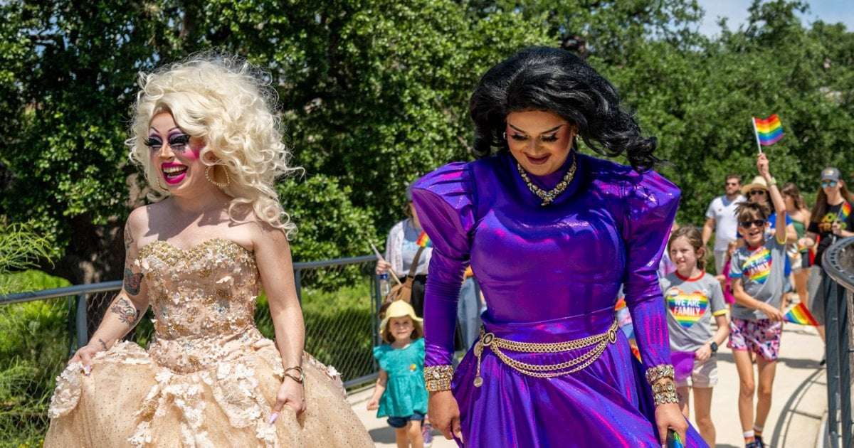 image for Federal judge declares Texas drag law unconstitutional
