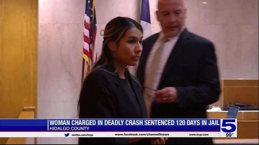 image for Woman charged in fatal McAllen crash sentenced to 120 days in jail