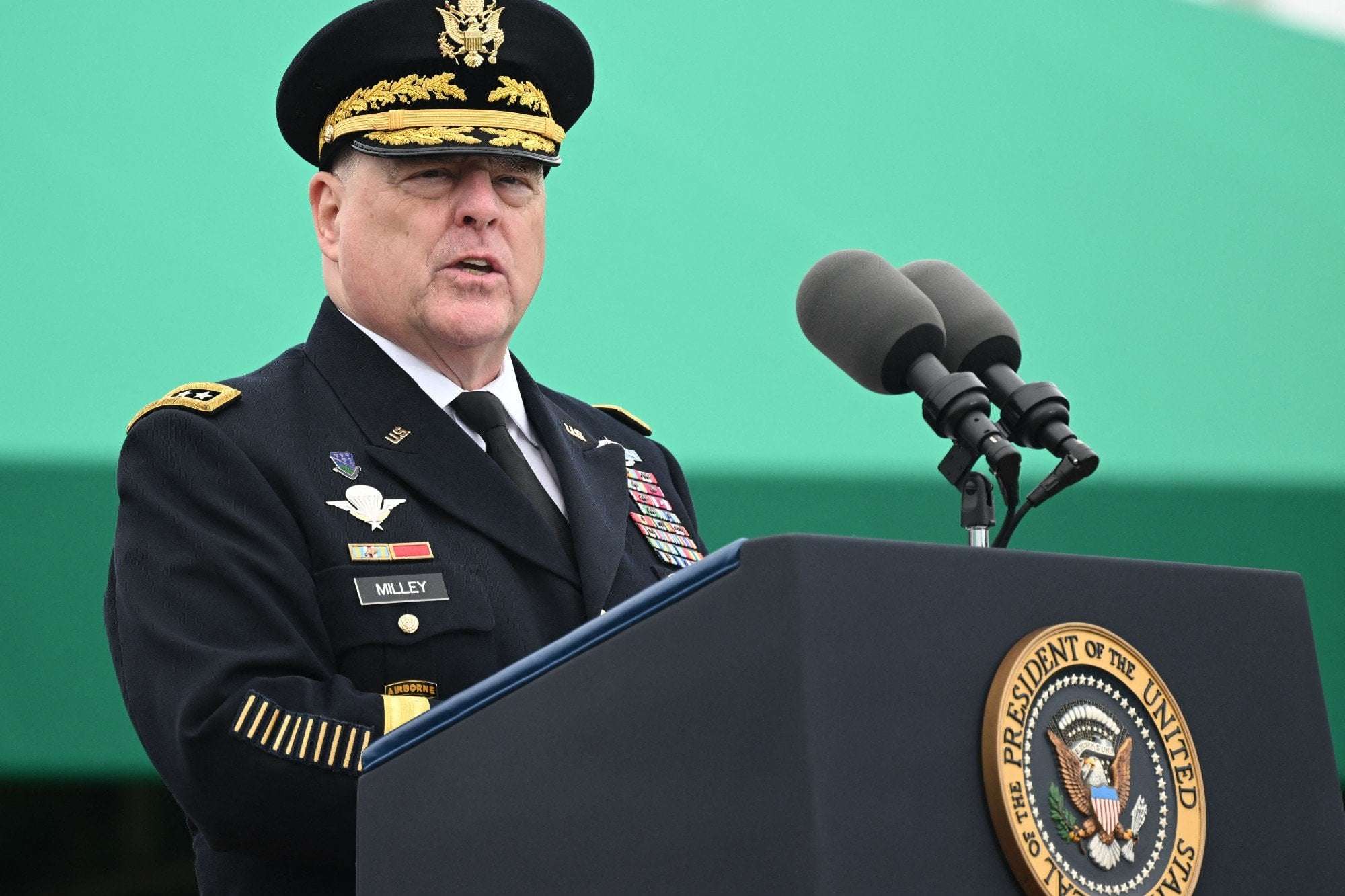 image for Retiring Gen. Mark Milley Hits Trump: ‘We Don’t Take An Oath To A Wannabe Dictator’