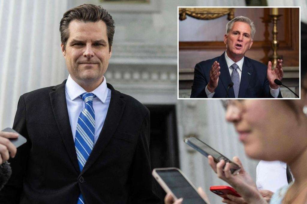 image for House GOP members seek to expel Matt Gaetz as he attempts to oust Kevin McCarthy: ‘No one can stand him’