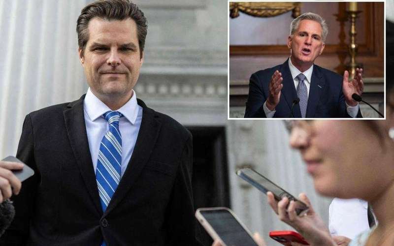 image for House GOP members seek to expel Matt Gaetz as he attempts to oust Kevin McCarthy: ‘No one can stand him’