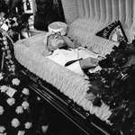 image for KFC founder Colonel Sanders' 1980 Funeral in Louisville, Kentucky.
