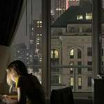 image for Woman doing her homework in NYC