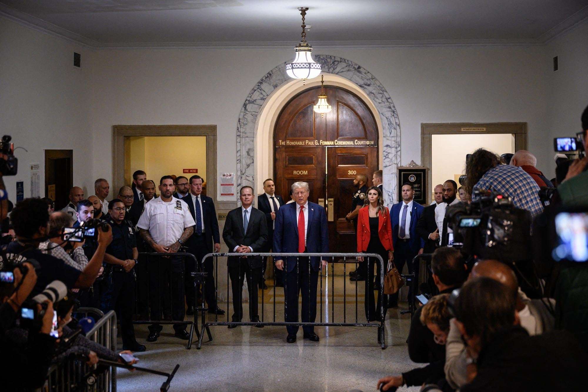 image for Judge Gags Trump After Ex-President Attacks His Law Clerk