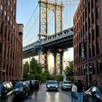 image for The Iconic Shot of the Manhattan Bridge from the Dumbo Section of Brooklyn.