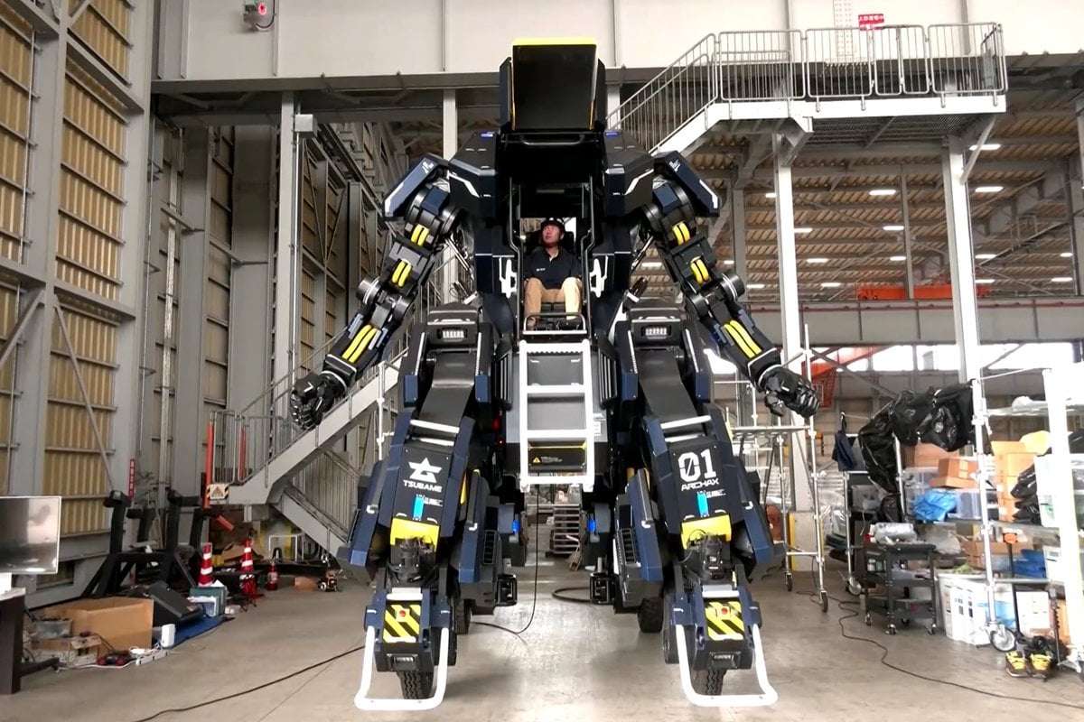 image for Japan startup unveils 15-foot robot suit for space exploration