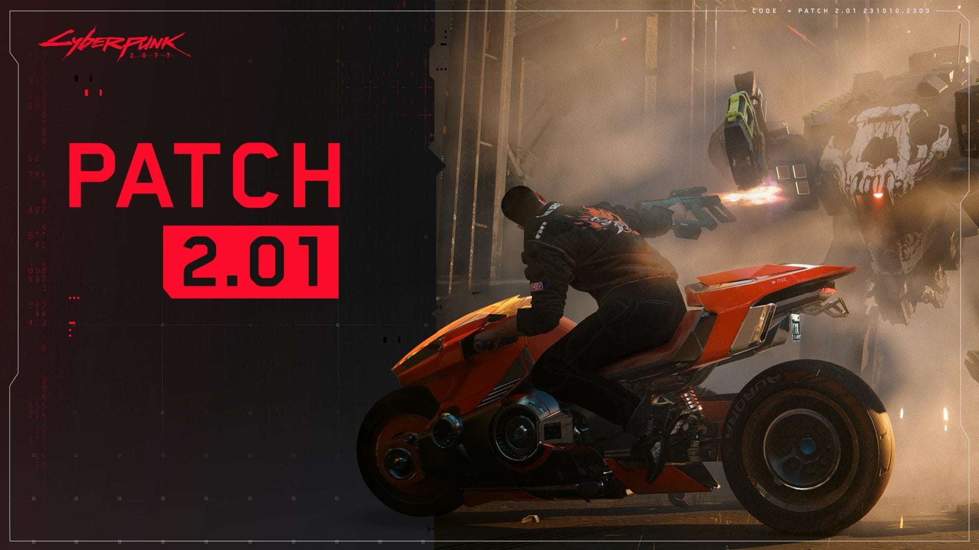 image for Cyberpunk 2077 Patch 2.01 Notes