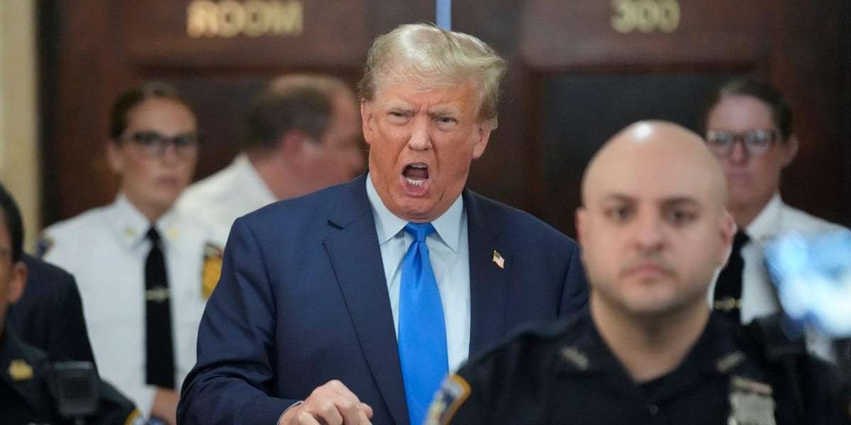 image for Trump bails out of fraud trial on 3rd day: He came, he scowled, he got gagged, and left