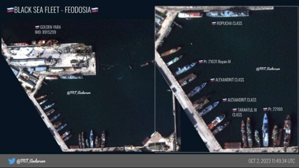 image for Naval Defeat: Russia’s Black Sea Fleet Has Abandoned its Critical Crimea Base