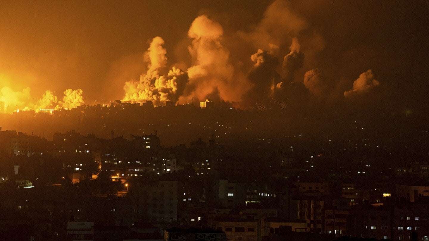 image for Israel declares war, bombards Gaza and battles to dislodge Hamas fighters after surprise attack