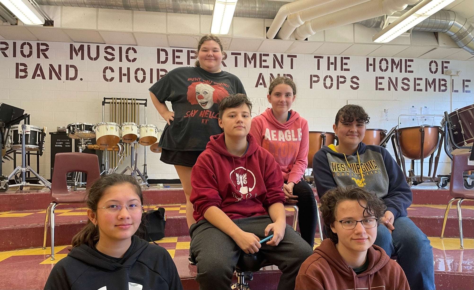 image for Left without a director, these students chose to direct their own marching band