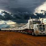 image for Australia sees all of your odd looking pick ups and vans - and raises you a road train.
