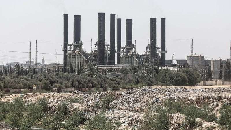 image for Gaza's sole power plant shuts down due to shortage of fuel under Israeli blockade
