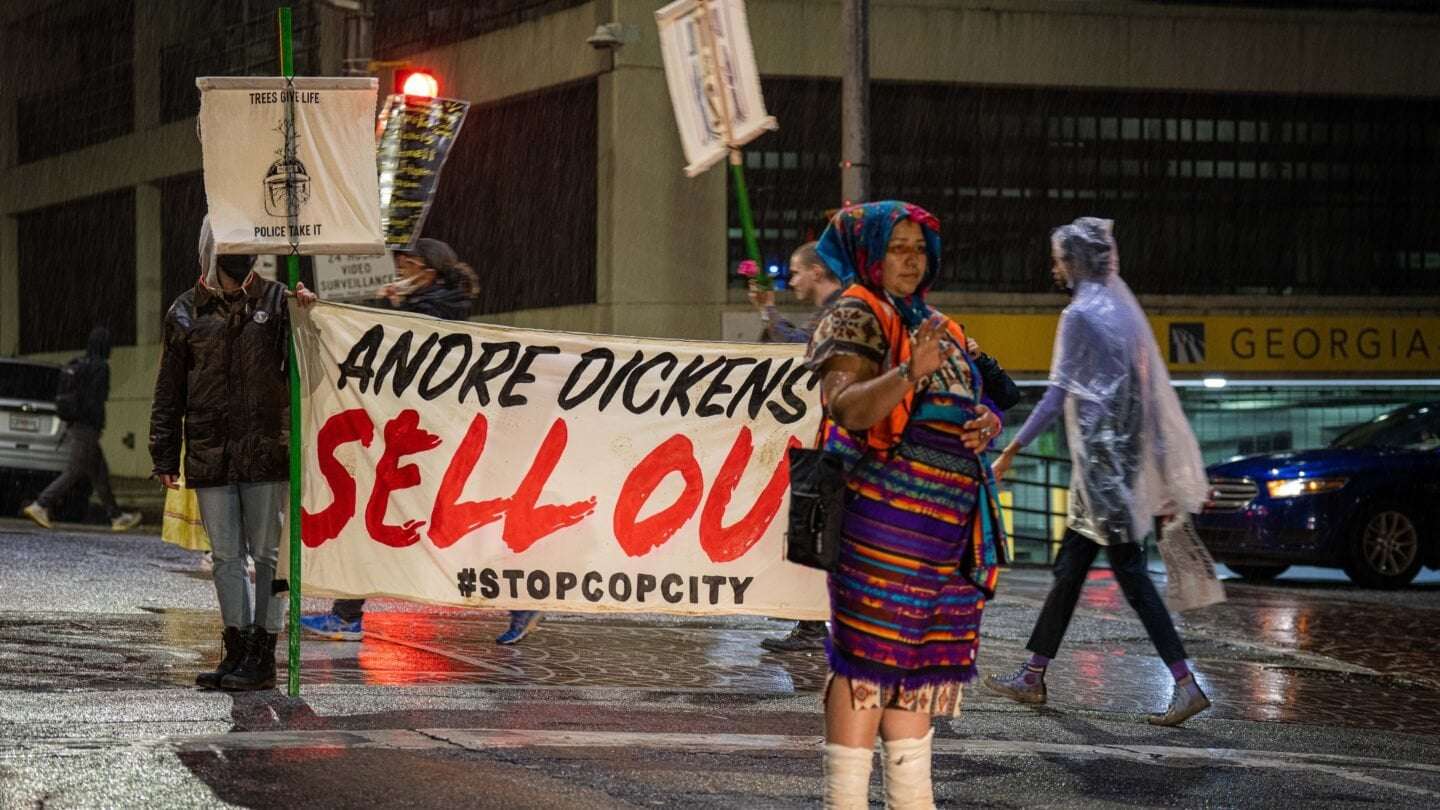 image for 61 charged in Georgia with racketeering in connection with ‘Stop Cop City’ movement – WABE