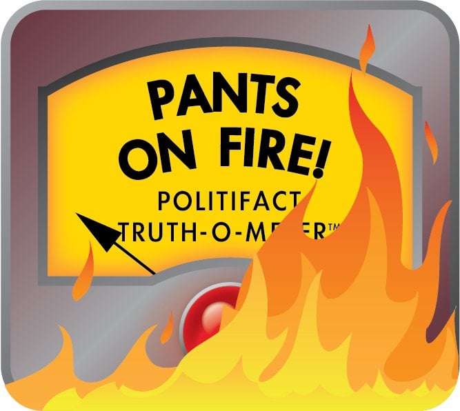 image for Hamas militants ‘pouring’ across U.S. southern border? Donald Trump's claim is Pants on Fire!