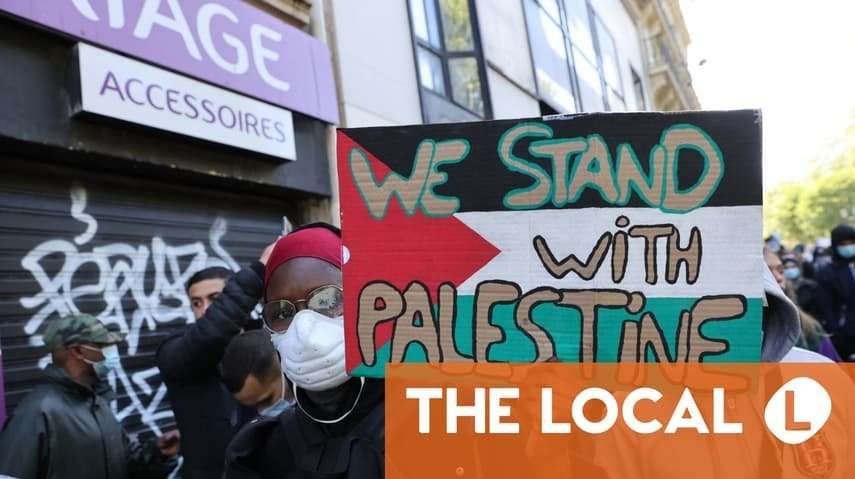 image for France bans pro-Palestinian protests: interior minister