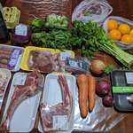 image for $14.50 USD (13,500 pesos) worth of groceries in Argentina