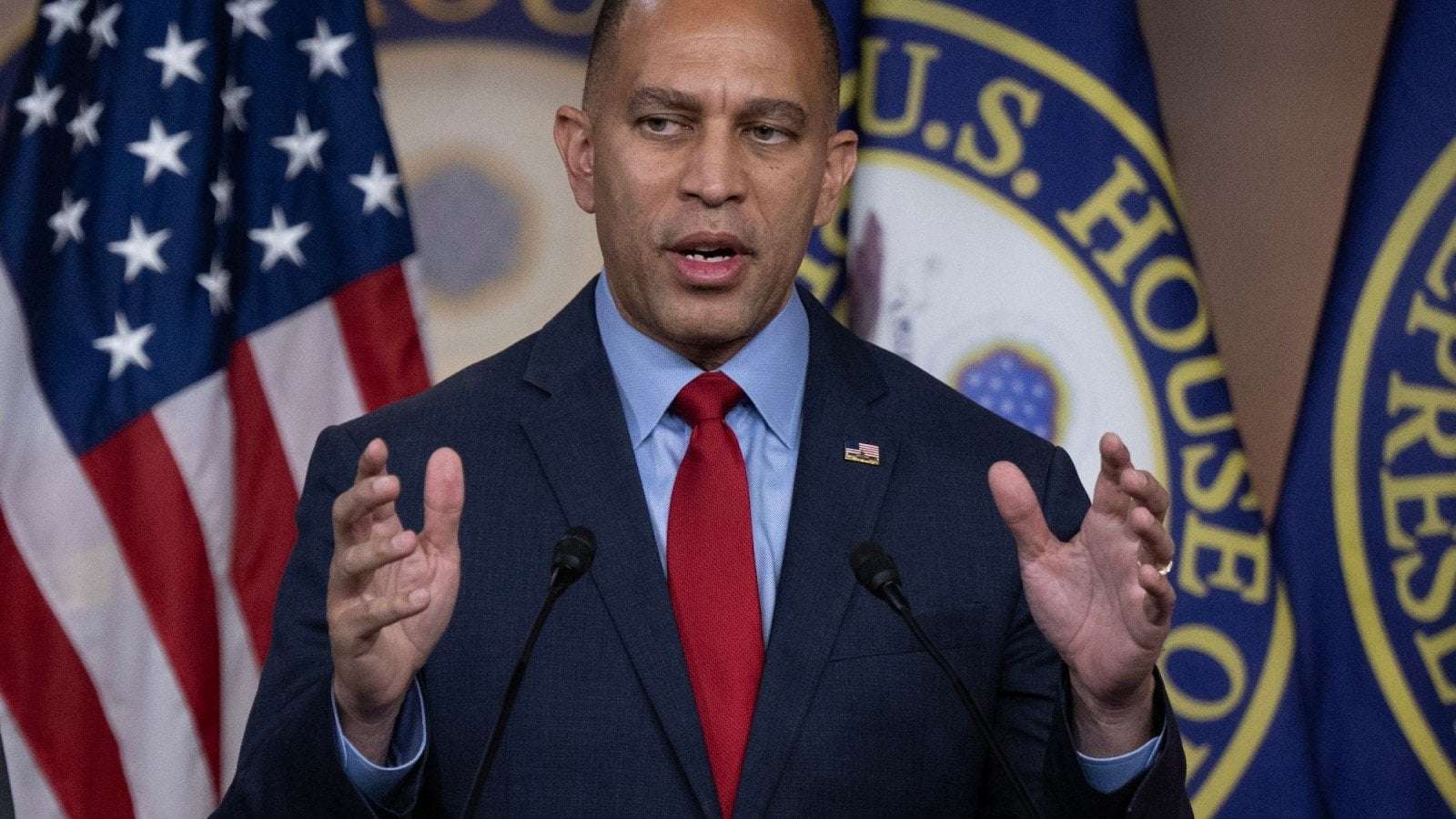 image for Hakeem Jeffries: We Are in ‘Informal Conversations’ for a ‘Bipartisan’ Speakership Solution
