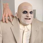 image for My husband and I made a 1990s Uncle Fester from Addams Family Values mannequin for Halloween.